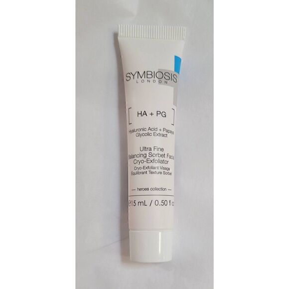 Symbiosis Ultra Fine Balancing Sorbet Facial Cryo-Exfoliator .50 oz NEW - Picture 1 of 4